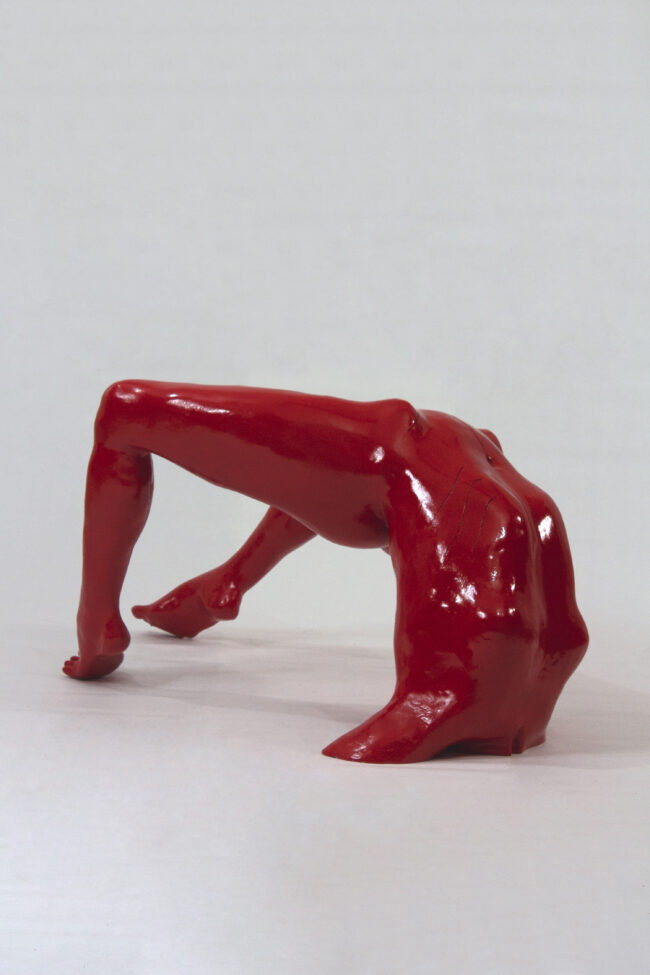 Anita Falk - Élasticité sculpture red